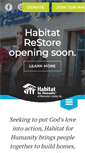 Mobile Screenshot of habitatworcester.org